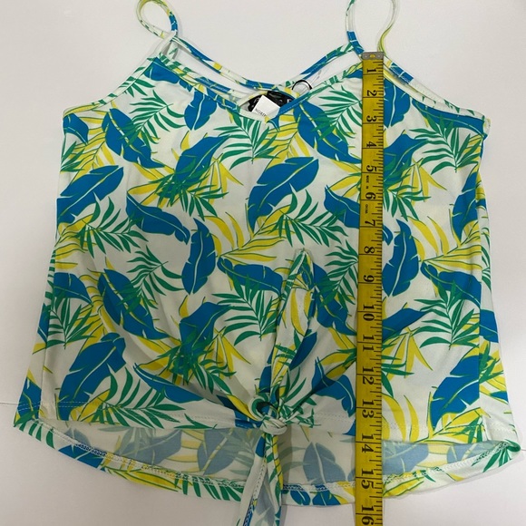 Poof New York Leafy Print Top - Picture 5 of 7